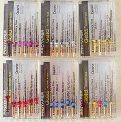 12 Packs Dentsply ProTaper Gold Rotary Files F1,F2,F3,S1,S2,SX-F3 21MM/25MM/31MM