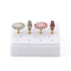 Dental Composite Polishing Wheel Kit Medium Fine gloss Diamond Burs CA 2.35mm