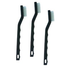 BR Surgical 7-1/4 Inch Instrument Cleaning Brush Autoclavable Nylon Bristle 3 PK