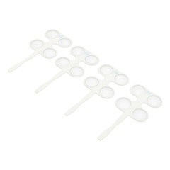 4PCS Optical Optometry Flip Trial Lens Flipper Handle Kit For Confirmation Test