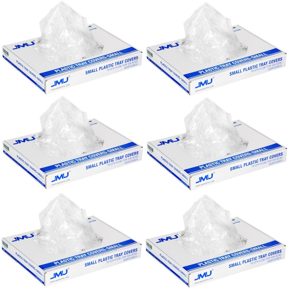 JMU 3000pcs Dental Disposable Tray Covers Sleeves 10.5″x14″ Standard B Size