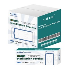 Vakker 200 4.25″ x 12″ Dental Self Sealing Sterilization Pouches Autoclave Bag