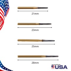 Dental Endodontic ENDO-Z Tungsten Carbide Burs FG Round Bur High Speed 10Pc/pack