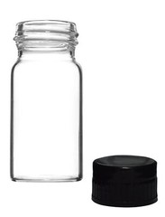 Eisco Labs 5ml Test Tubes with Bakelite Screw Cap, 2.25″x1″ – 24 Pack