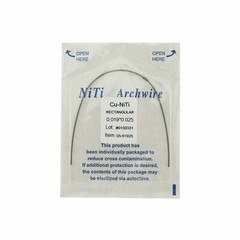 Dental Orthodontic Copper Cu-Niti Wire Arch Wires Rectangular Round Damon Brace
