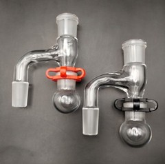 RESERVED 18mm Female to 18mm Male Glass Reclaim Removable Jar USA