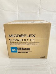 (500/Cs) ANSELL Microflex Supreno EC Nitrile Exam Gloves – XSmall – Violet Blue