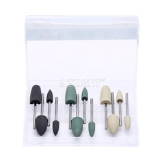Dental Composite Polishing Burs Kit RA HP Ceramic Porcelain /Low Speed Handpiece