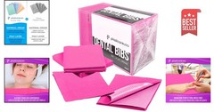 Waterproof Fuchsia Disposable Bibs 13″x18″ – 3 Ply Hygienic Covers for Clinics