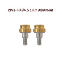US Dental Locator Tapered Abutment GH 1mm for Zimmer TSV 4.5 Mis Adin Implants