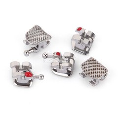 AZDENT Dental Orthodontic Brackets Braces Standard Roth .022 Hooks 3-4-5
