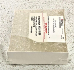 NEW Lot of 9 Wheaton W225151 1.8mL Screw Cap Clear Lab Vials 100pcs/Box 15D