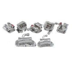 Dental Self Ligating Brackets Orthodontic Ceramic Metal Roth MBT Damon Empower