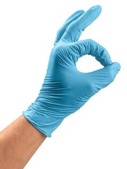 Disposable Nitrile Gloves 100 Pack Powder Latex Free Medical Cleaning Tattoo