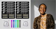 Orthodontic Teeth Brackets Mini Roth Bondable Braces Kit with Hooks and Multiple