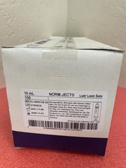 1 BOX OF 100X 10mL NORM-JECT NJ-4606728-02