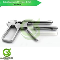 Intraligamental Syringe 1.8ML Injection Silver Dental Anesthetic AMR EUR Thread
