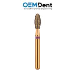 MDT FG ZirconIT Egg Z277 ADJ Diamond Burs Smooth Finishing Ceramic Restorations