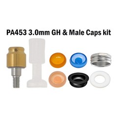 US Dental Locator Abutment Zimmer Screw-Vent 4.5mm Overdenture Male Caps Implant