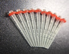 Dental Endo Fiber Post Glass Quartz Teeth Restorative 1.0 1.2 1.4 1.6 1.8 Pins