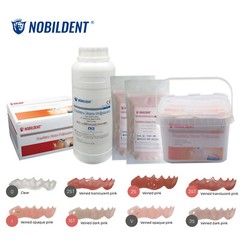 1000g Dental HEAT CURRING Acrylic Denture Base Material Heat Cure Powder