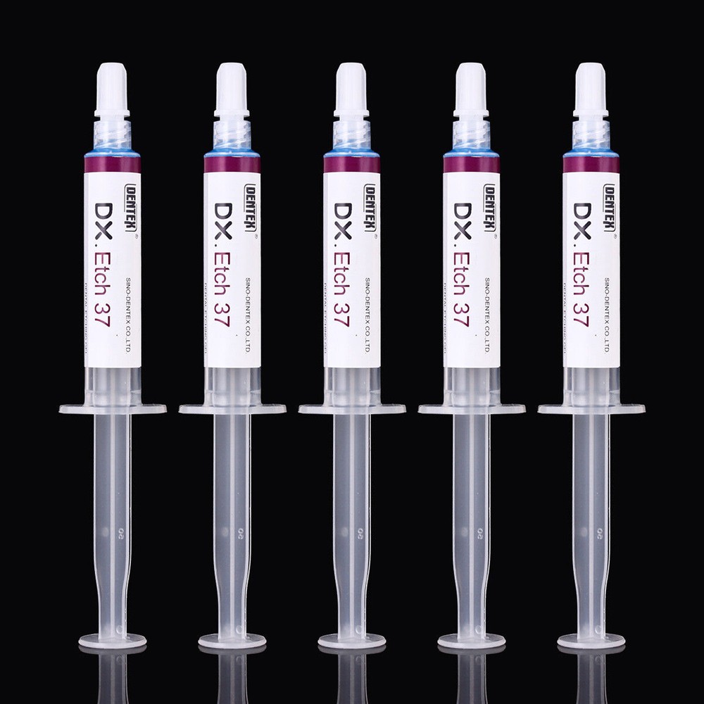 5X dentex dentale dell’acido fosforico 37% Silica Blue Gel per adesivo & resina