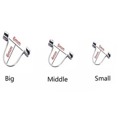 10Pc/Pack Dental Orthodontic Anterior Teeth Torque Spring Rectangular Arch L/M/S