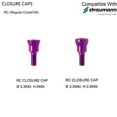US Dental Healing Cap Abutment NC/RC Cover Screw Compatible Straumann ITI BL/BLT