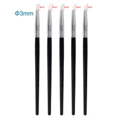 Dental Composite Resin Brush Porcelain Teeth Silicone Pen Silicone 5Pcs /Set