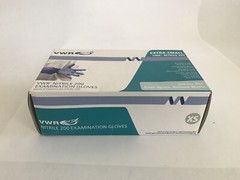 (200/Pk) VWR Disposable Nitrile Exam Gloves – Size XSmall XS – Blue Color 89428