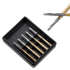5pcs Cortadores de hueso tungsteno de carburo dental fresas de acabado FG 21mm