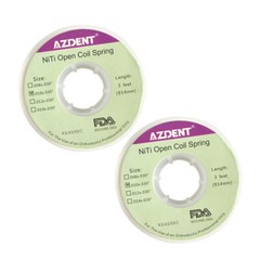 Dental Orthodontic Niti Open Coil Springs Dia.010/012 inch 010/012*030″ 914mm