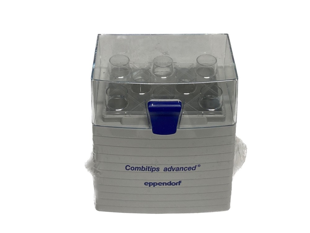 EPPENDORF Combitips Advanced Rack Holds 8 Combitip Positive Displacement Tips