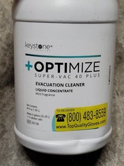 Dental Optimize Super-vac 40 Plus Evacuation Cleaner 64 fl. oz by Keystone Mint