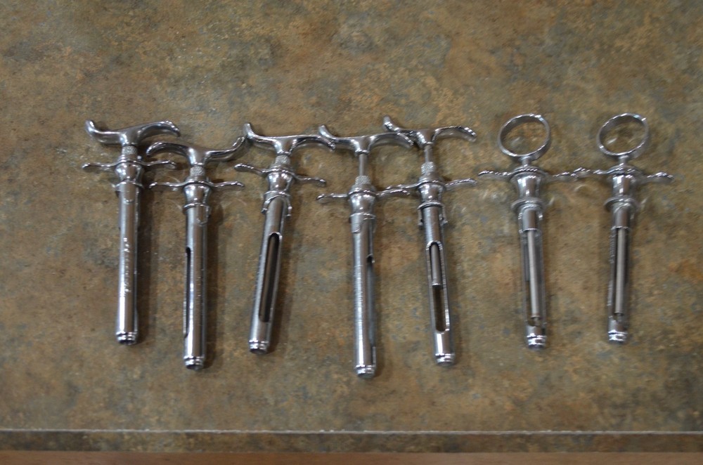 7 Anesthetic Aspirator Syringe “Carpule” CW Cooke-Waite USA