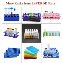 1 Pcs Aluminum Cooler Cooling Block PCR Test Tube Racks, 24-Well for 1.5ml /2…