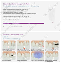 Dental Transparent Matrix Clear Bow Matrice Band Anterior Front Bioclear TorVM