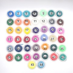 15 Feet/Roll Dental Orthodontic Elastic Power Chain SHORT For Braces 44 Colors