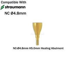 Dental NC Healing Caps Abutment Ø3.6/4.8mm Cover Screw Fits ITI Straumann BL/BLT