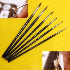 1pcs Dental Porcelain Brush Pen Glaze Ceramic Brush Pen Dental Technician Tools