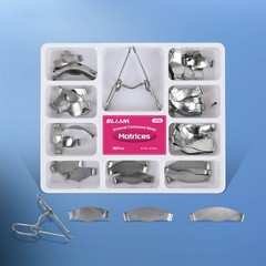 Dental Sectional Contoured Matrices No.1.330, 35μm Hard, with Spring Clip 36pcs