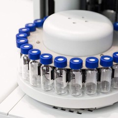 3000x 2ml Autosampler Amber/Clear Glass Vials 9-425 Pre-slit Thread Caps HPLC GC