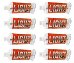 8 x Light Body Regular VPS Dental Impression Material 50mL Cartridges PVS
