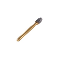 10 Pcs Dental Tungsten Carbide Burs Trimming & Finishing Bur 7408 19mm Egg shape