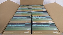Microflex DSK-2 500 Pk Size M Disposable Latex Medical Exam Gloves