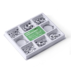 100Pcs/Box Dental Metal Matrices Sectional Contoured Matrix Refill Soft Band