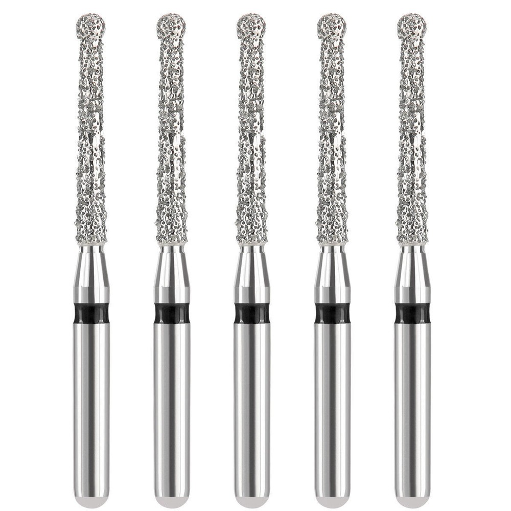 AZDENT Dental Diamond Endo Bur Opening Preparing Pulp Cavity FG 1.6mm 5PCS/PACK