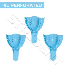 Dental Impression Tray Autoclavable 12 per box Multiple sizes