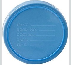 20 Sterile Individual Specimen Containers Single-Use Urine Cups Screw Lid 4 oz
