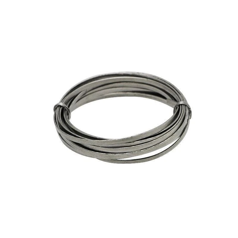 1 Roll Dental Orthodontic Surgical Stainless Steel Flat Wire Line Diameter 2.0mm